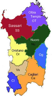 Province Sarde Nuove